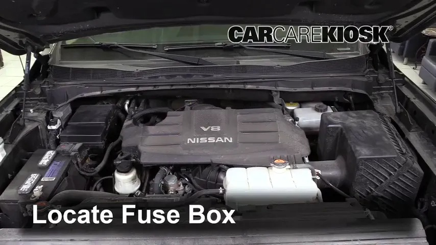 2017 Nissan Titan XD SL 5.6L V8 Fuse (Engine)